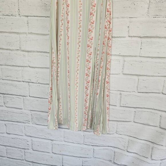 We Wore What Rosewood Cap Sleeve A-line Gown Midi Dress Multicolor Size 10 - Picture 4 of 16